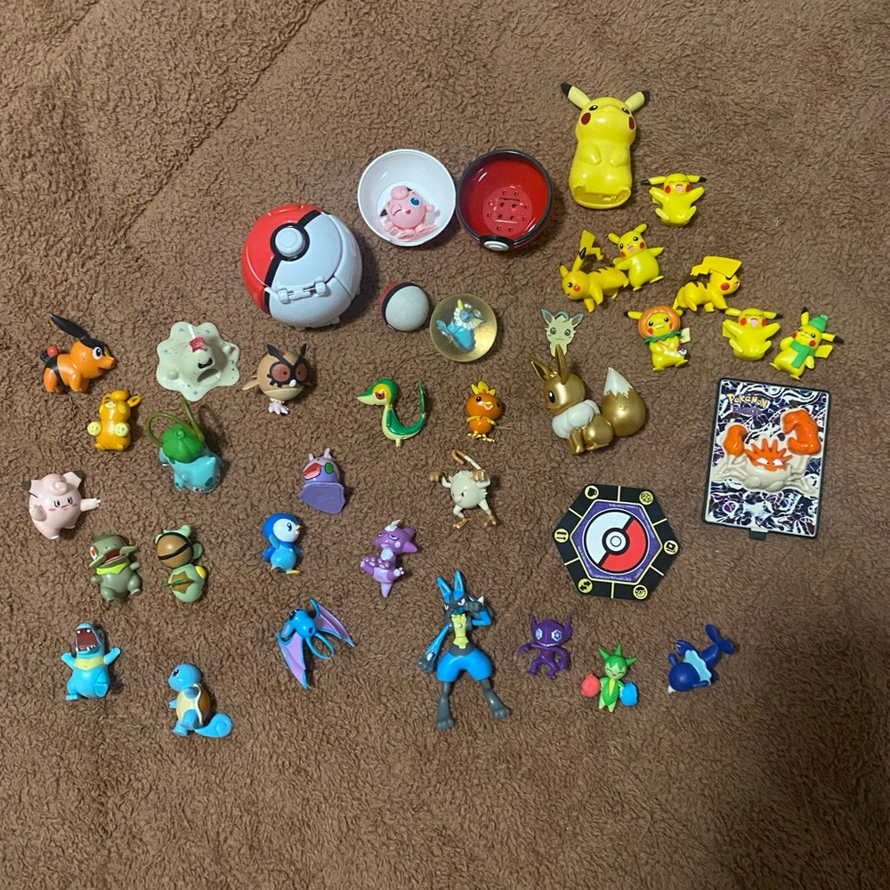 Assorted Pokémon Toy Set